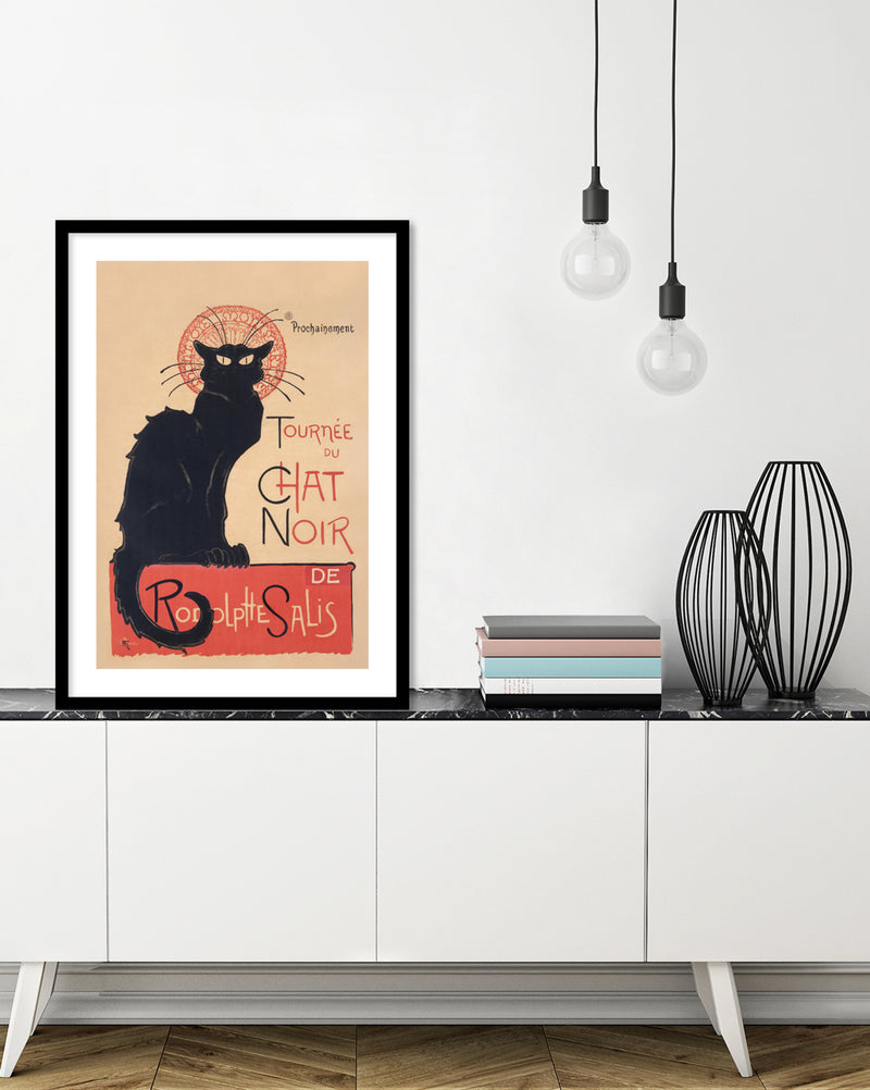 Le Chat Noir Art Print - Vintage French Artwork - The Good Poster Company
