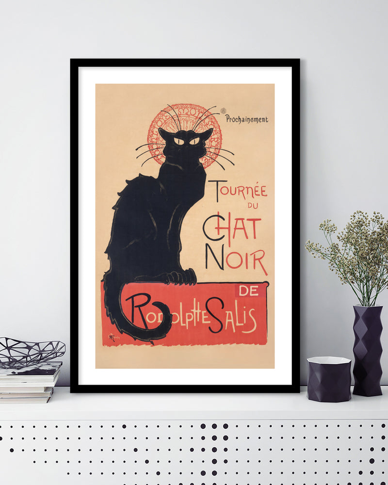 Le Chat Noir Art Print - Vintage French Artwork - The Good Poster Company