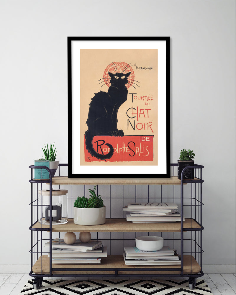 Le Chat Noir Art Print - Vintage French Artwork - The Good Poster Company