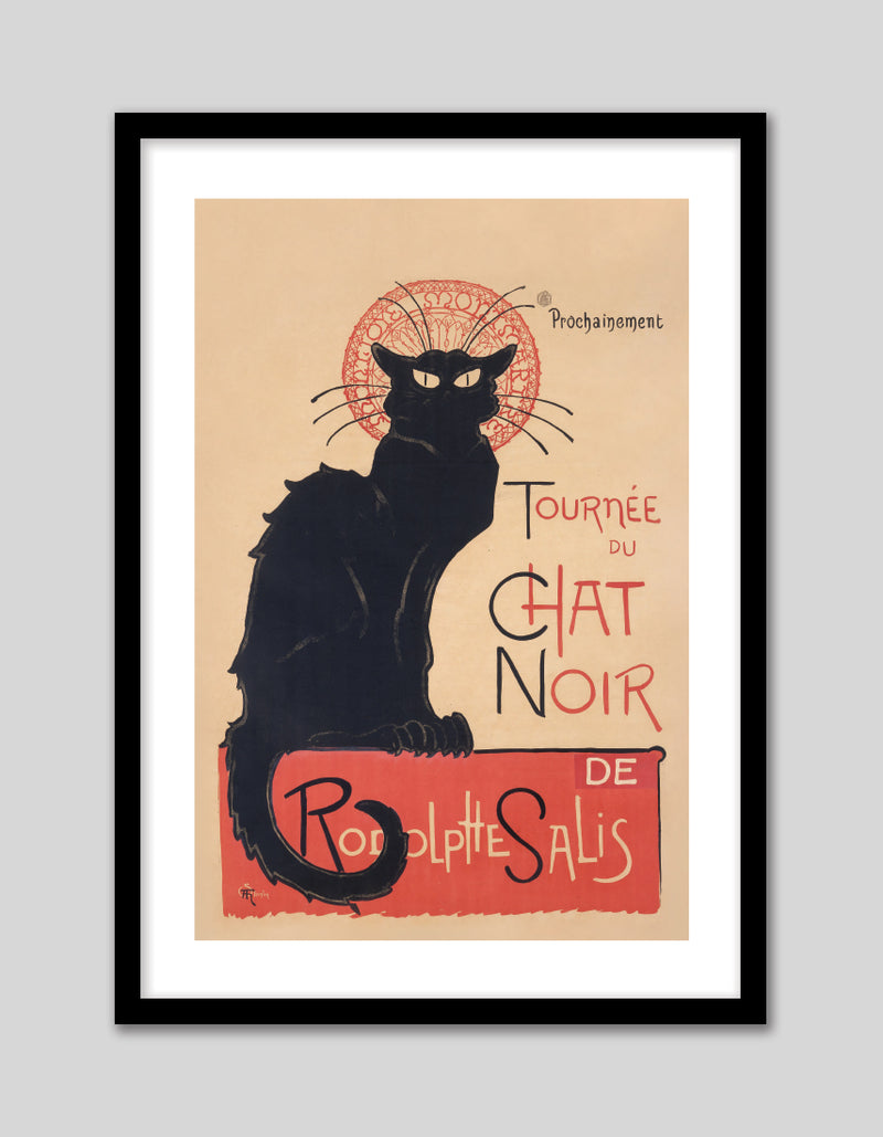 Le Chat Noir Art Print - Vintage French Artwork - The Good Poster Company