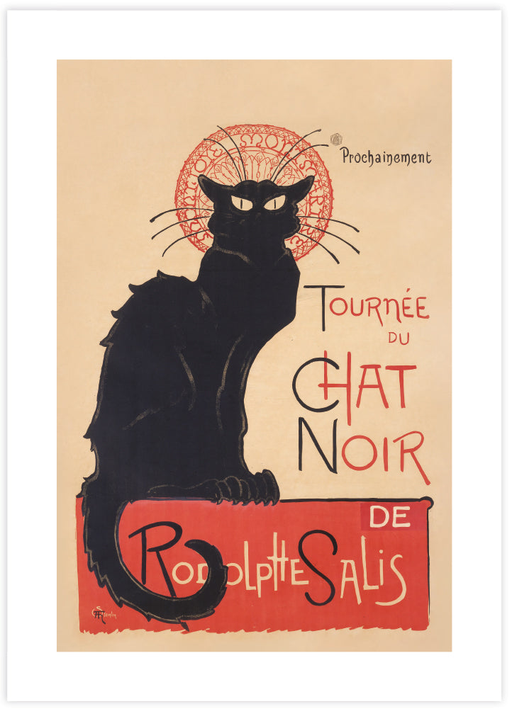 Le Chat Noir Art Print - Vintage French Artwork - The Good Poster Company