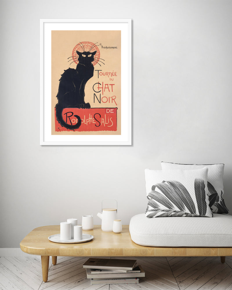 Le Chat Noir Art Print - Vintage French Artwork - The Good Poster Company