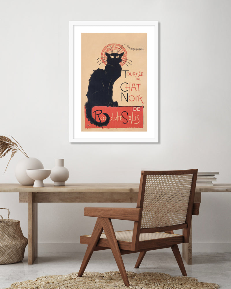 Le Chat Noir Art Print - Vintage French Artwork - The Good Poster Company