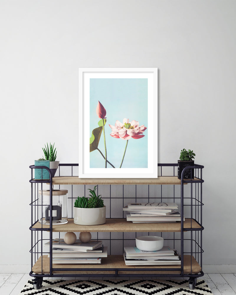 Lotus Flower Art Print by Ogawa Kazumasa - Vintage Japanese Art - The Good Poster Company