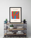 Neue Graphik Love by Robert Indiana - Popular Culture Art Prints - The Good Poster Company