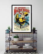 Au Joyeux Moulin Rouge | Vintage French Art Print | The Good Poster Company