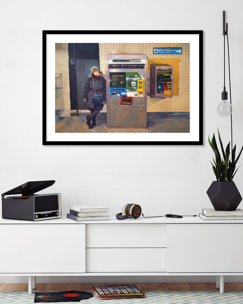 NY January 2019 by Alexander Grahovsky - New York Subway Artwork - The Good Poster Company