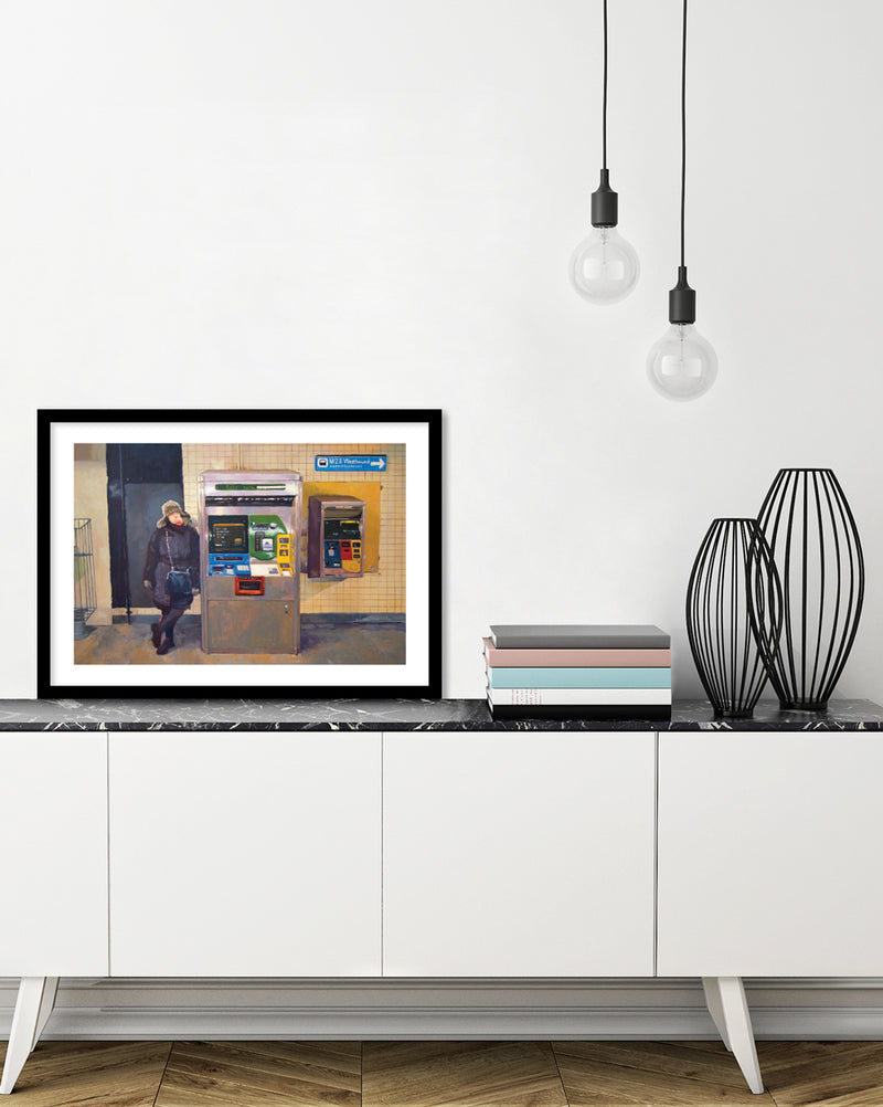 NY January 2019 by Alexander Grahovsky - New York Subway Artwork - The Good Poster Company