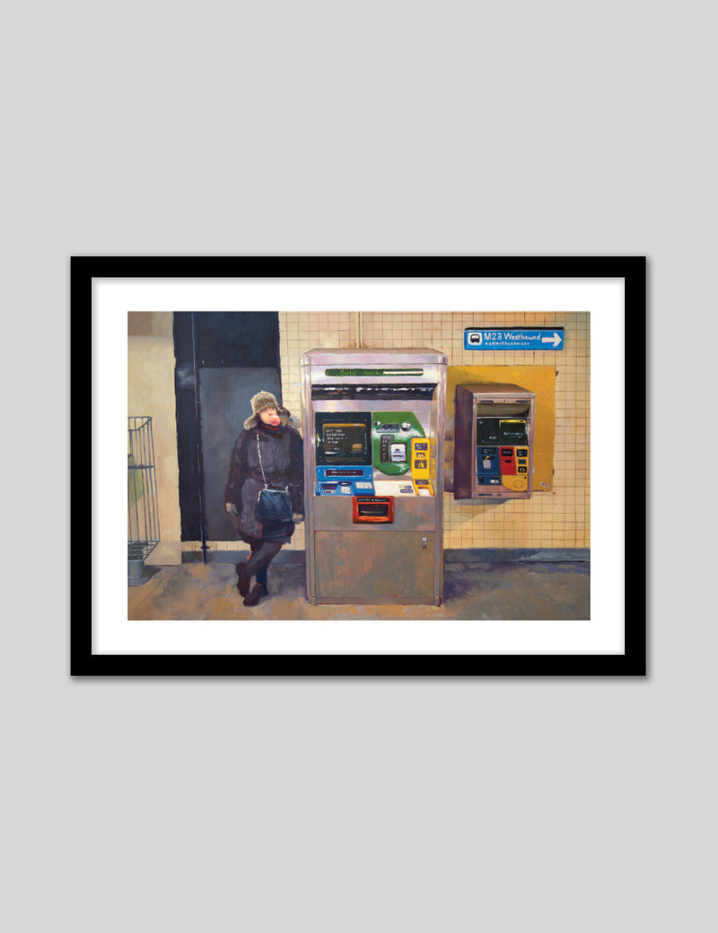 NY January 2019 by Alexander Grahovsky - New York Subway Artwork - The Good Poster Company