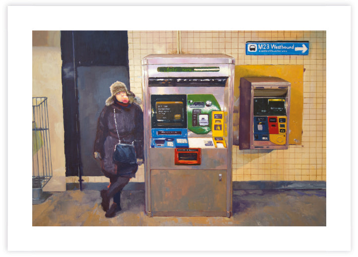 NY January 2019 by Alexander Grahovsky - New York Subway Artwork - The Good Poster Company