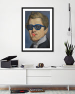 NIcolas Ingres by Alexander Grahovsky - Victorian Modern Art Print - Bubblegum Artwork - The Good Poster Company
