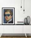 NIcolas Ingres by Alexander Grahovsky - Victorian Modern Art Print - Bubblegum Artwork - The Good Poster Company