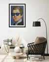 NIcolas Ingres by Alexander Grahovsky - Victorian Modern Art Print - Bubblegum Artwork - The Good Poster Company