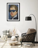 NIcolas Ingres by Alexander Grahovsky - Victorian Modern Art Print - Bubblegum Artwork - The Good Poster Company