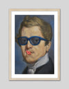 NIcolas Ingres by Alexander Grahovsky - Victorian Modern Art Print - Bubblegum Artwork - The Good Poster Company