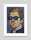 NIcolas Ingres by Alexander Grahovsky - Victorian Modern Art Print - Bubblegum Artwork - The Good Poster Company