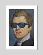 NIcolas Ingres by Alexander Grahovsky - Victorian Modern Art Print - Bubblegum Artwork - The Good Poster Company