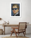 NIcolas Ingres by Alexander Grahovsky - Victorian Modern Art Print - Bubblegum Artwork - The Good Poster Company