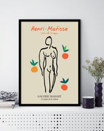 Nude with Oranges Exhibition Poster by Henri Matisse | Exhibition Posters | The Good Poster Company