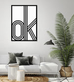 Black and White Typography Art Print | Minimalist Art | The Good Poster Company