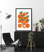 Orange Harvest by Leanne Simpson - Kitchen Art Prints - Food Artwork - The Good Poster Company