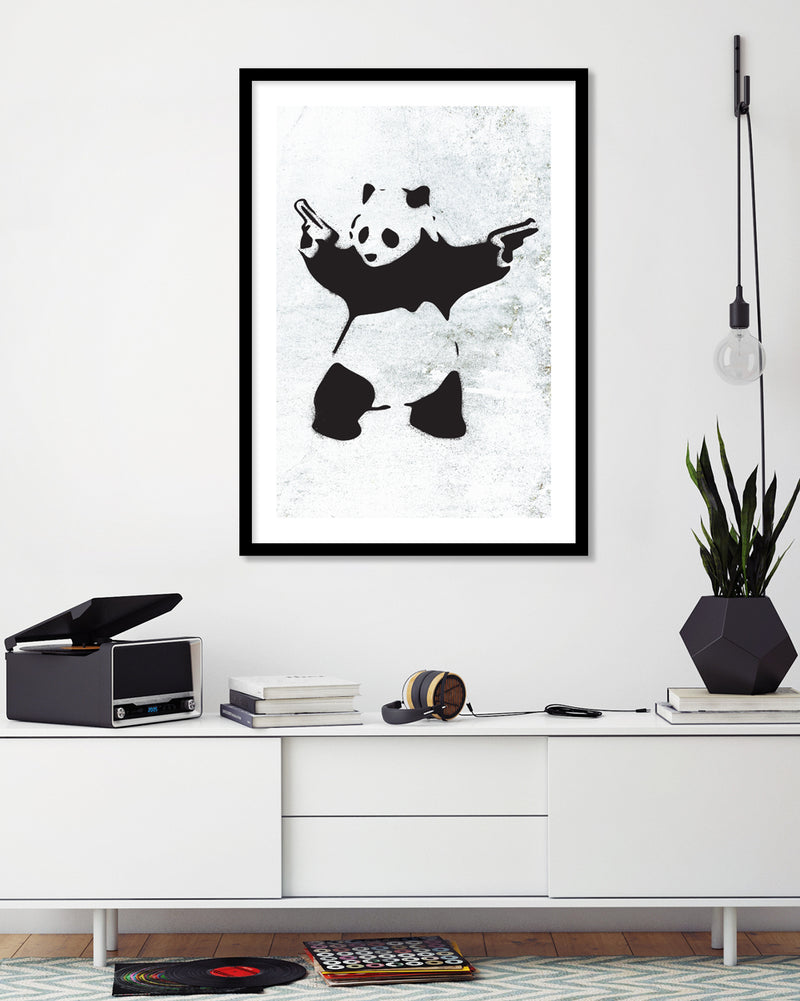 Pandemonium Art Print by Banksy - Banksy Street Art - The Good Poster Company