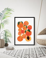 Peach Harvest by Leanne Simpson - Food Art Prints - Kitchen Artwork by The Good Poster Company