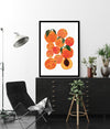 Peach Harvest by Leanne Simpson - Food Art Prints - Kitchen Artwork by The Good Poster Company