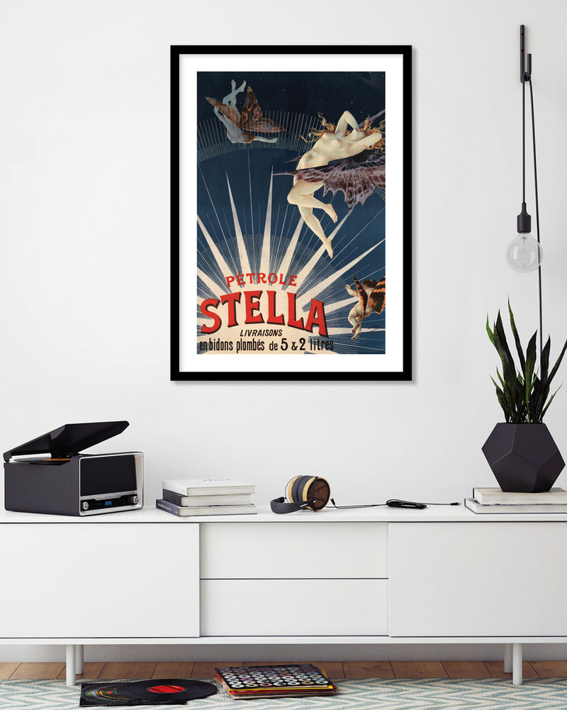 Petrole Stella Vintage Art Print - Retro Artworks by The Good Poster Company