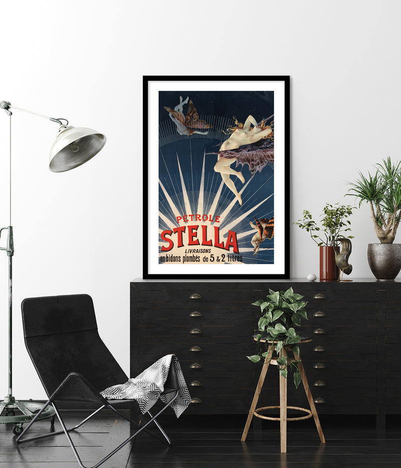 Petrole Stella Vintage Art Print - Retro Artworks by The Good Poster Company