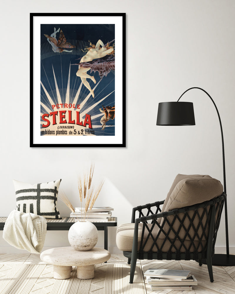 Petrole Stella Vintage Art Print - Retro Artworks by The Good Poster Company