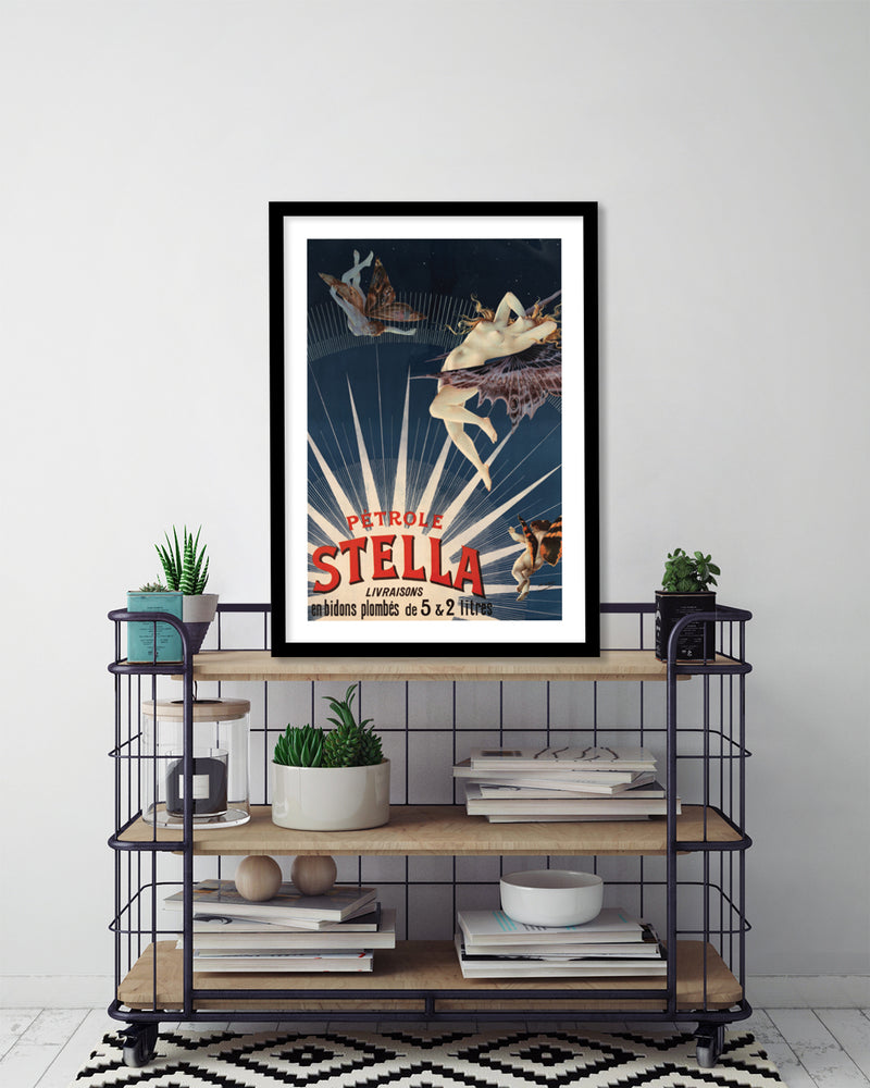 Petrole Stella Vintage Art Print - Retro Artworks by The Good Poster Company