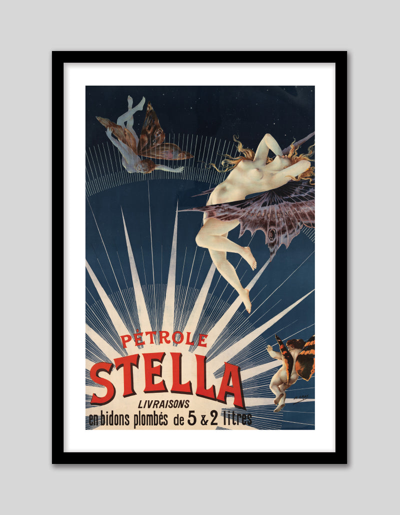 Petrole Stella Vintage Art Print - Retro Artworks by The Good Poster Company