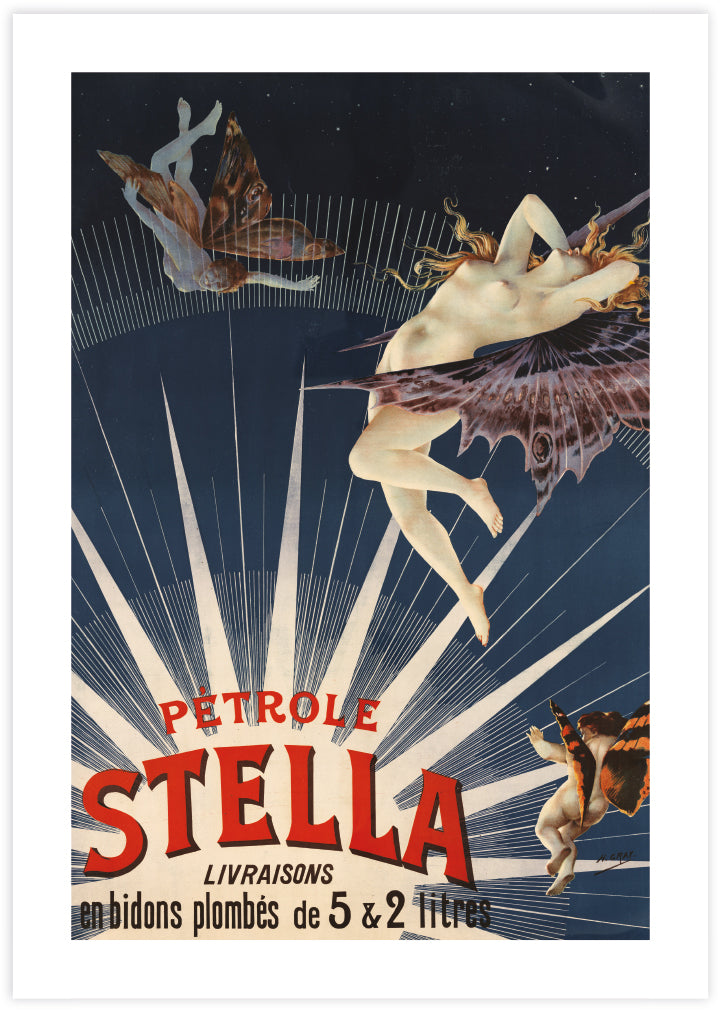 Petrole Stella Vintage Art Print - Retro Artworks by The Good Poster Company