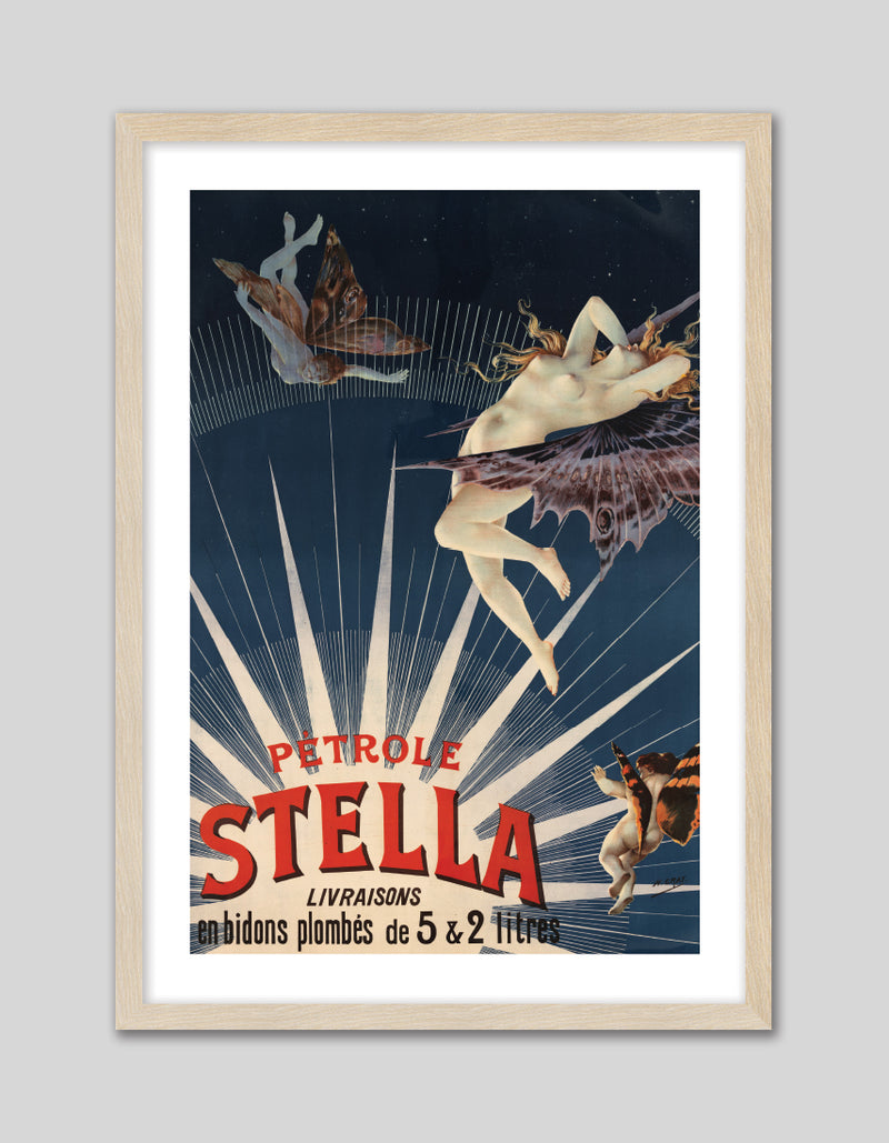 Petrole Stella Vintage Art Print - Retro Artworks by The Good Poster Company