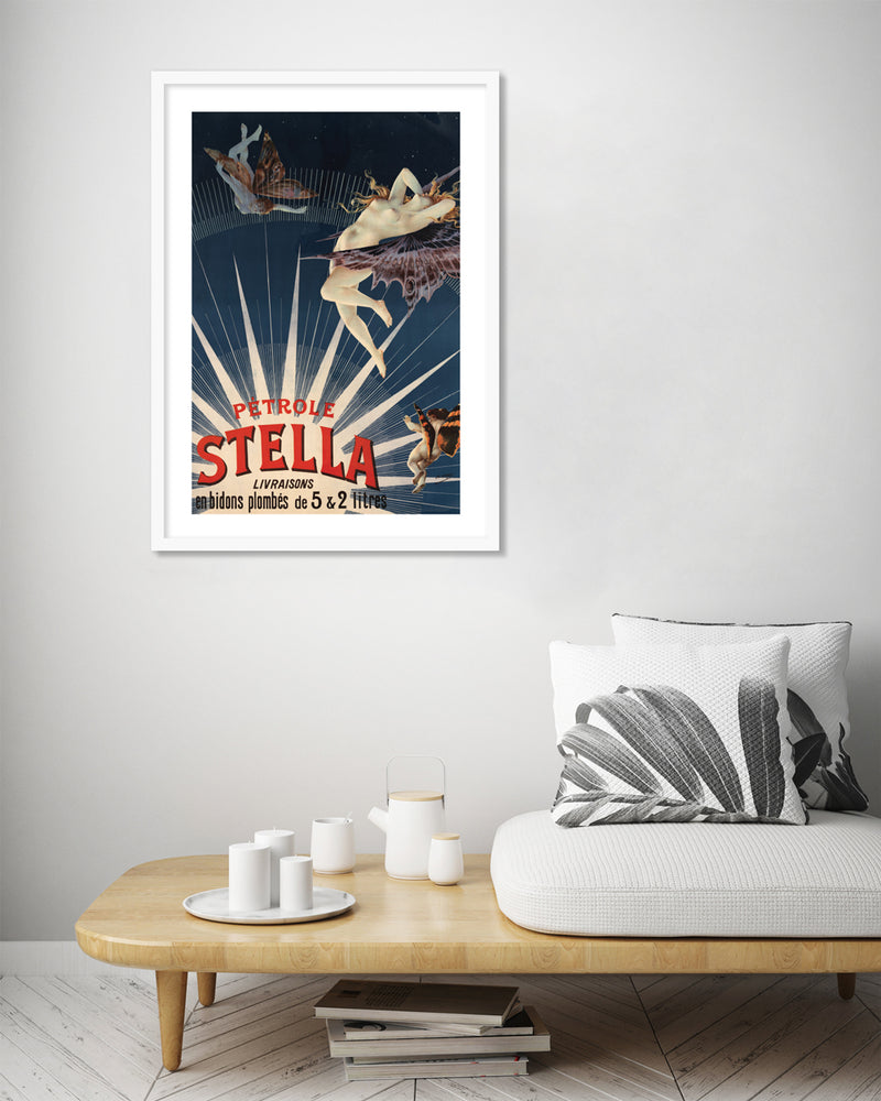Petrole Stella Vintage Art Print - Retro Artworks by The Good Poster Company