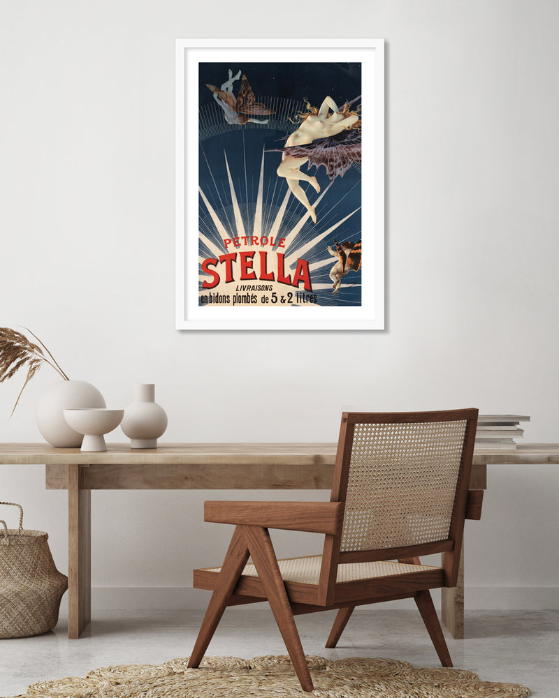 Petrole Stella Vintage Art Print - Retro Artworks by The Good Poster Company