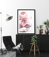 Pink Peonies Art Print - Contemporary Botanical Art - The Good Poster Company