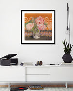 Peonies Art Print by Charles Rennie MackIntosh - Art Deco Artwork - The Good Poster Company