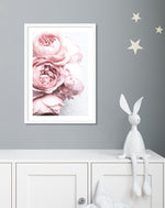 Pink Peonies Art Print - Contemporary Botanical Art - The Good Poster Company