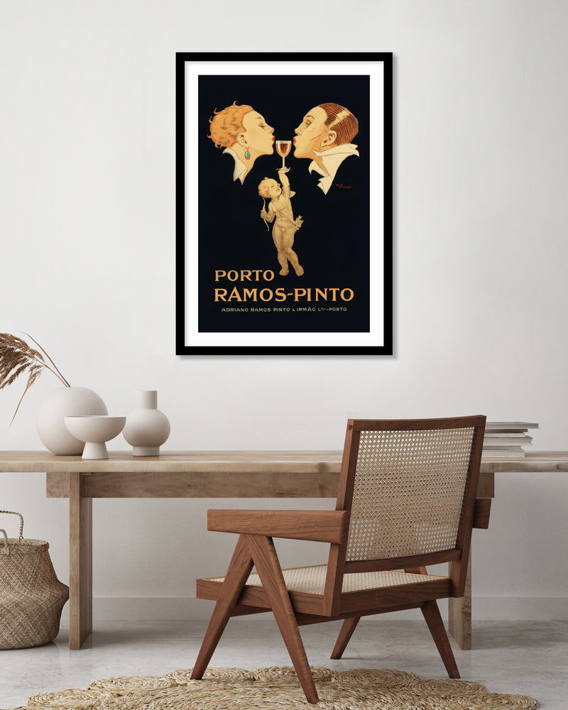 Porto Ramos Pinto by Rene Vincent - Vintage Advertising Posters by The Good Poster Company