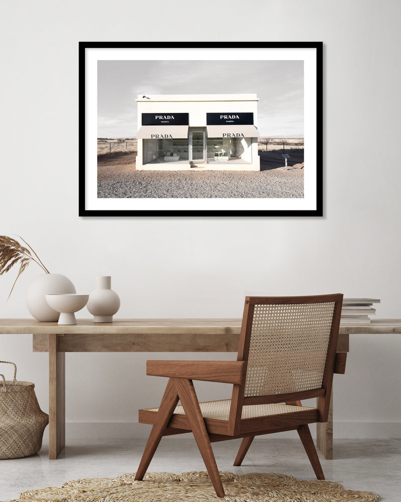 Prada Marfa Art Print - Photographic Artwork - The Good Poster Company