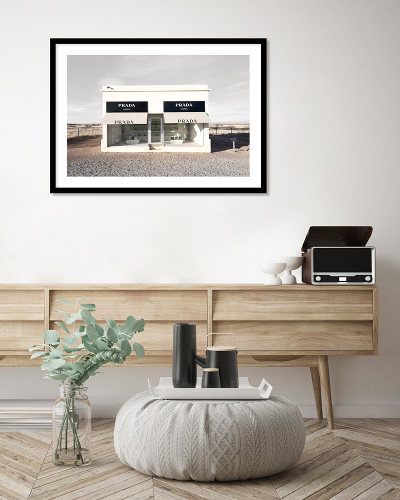 Prada Marfa Art Print - Photographic Artwork - The Good Poster Company