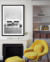 Prada Marfa Photographic Art Print | Fashion Artwork | Black and White Art | The Good Poster Company