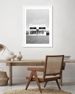 Prada Marfa Photographic Art Print | Fashion Artwork | Black and White Art | The Good Poster Company