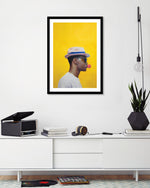 Rocksteady by Alexander Grahovsky - Popular Contemporary Art Prints - Mustard Colour Art - The Good Poster Company