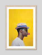 Rocksteady by Alexander Grahovsky - Popular Contemporary Art Prints - Mustard Colour Art - The Good Poster Company