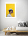 Rocksteady by Alexander Grahovsky - Popular Contemporary Art Prints - Mustard Colour Art - The Good Poster Company