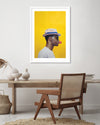 Rocksteady by Alexander Grahovsky - Popular Contemporary Art Prints - Mustard Colour Art - The Good Poster Company