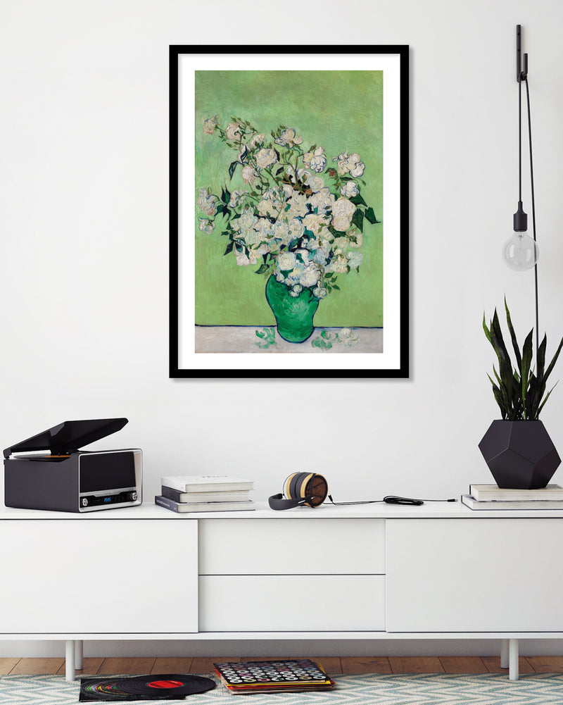 Roses by Vincent van Gogh - Vintage Floral Art Prints - van Gogh Artwork by The Good Poster Company